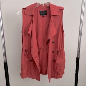 Women’s Banana Republic Orange Safari Vest - size XS